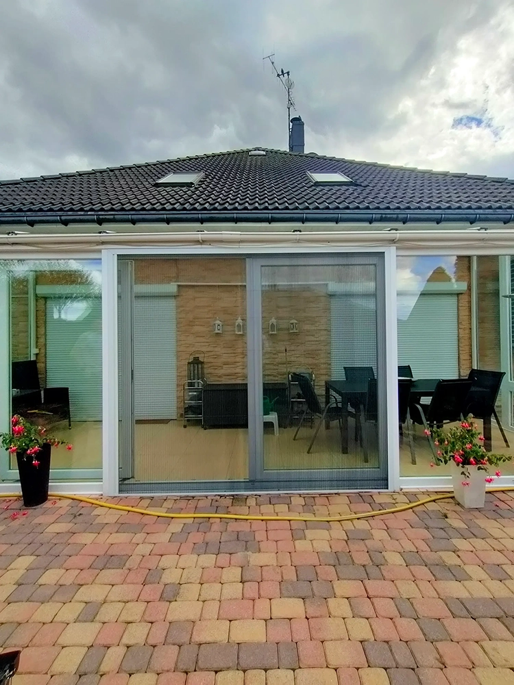 Moskitiera drzwiowa-harmonijka