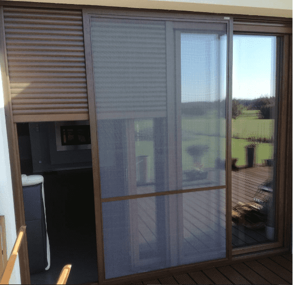 Moskitiera drzwiowa-przesuwna